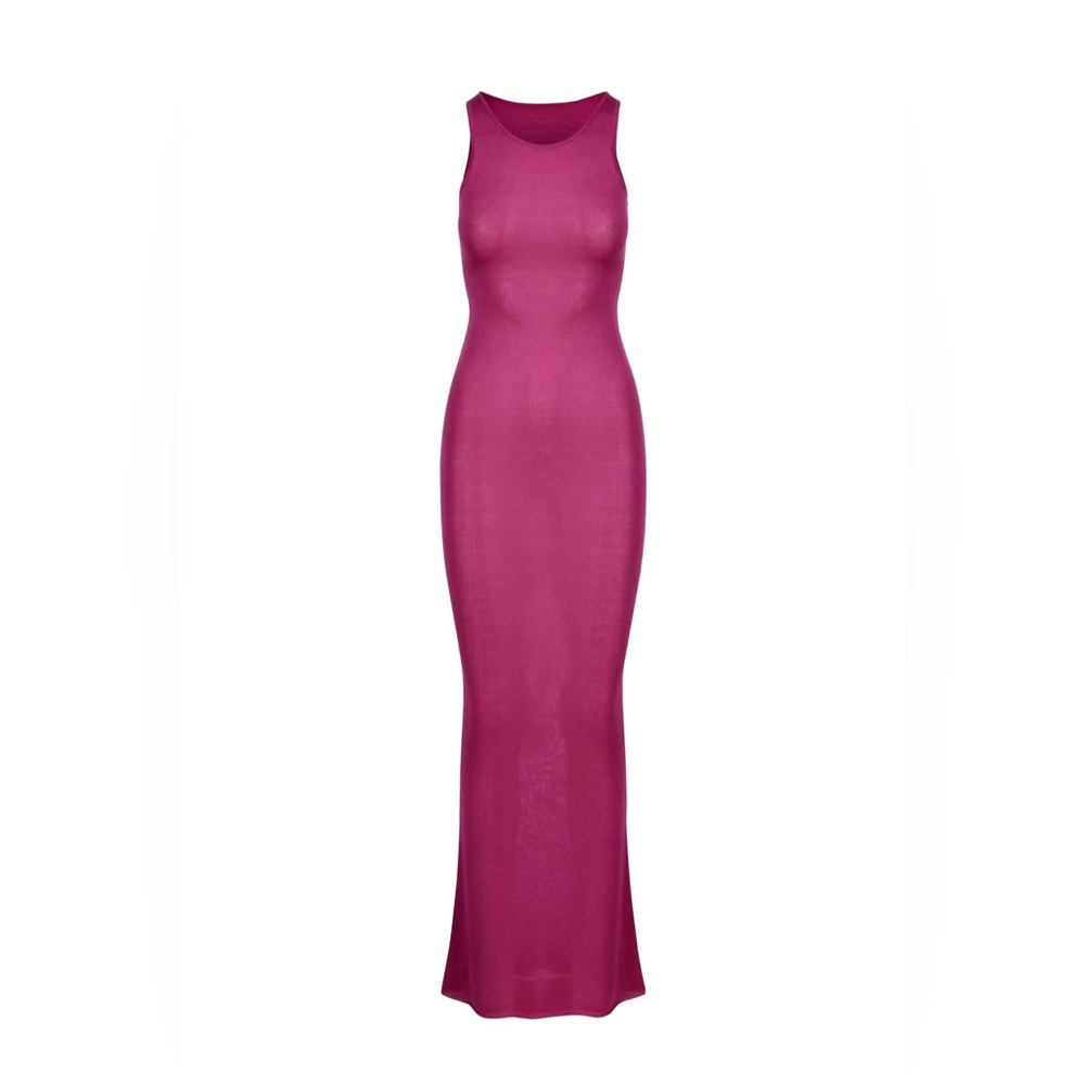 ASTA RESORT NATALIA DRESS - MAGENTA JERSEY XS